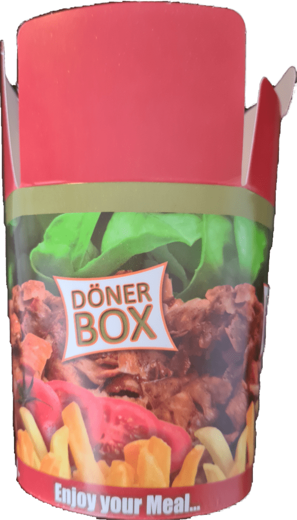 Ambalaje Fast Food Catering - Cutii DONER BOX 16 oz (50 buc/ set)