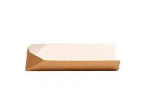 Tavite carton natur bagheta 9" (100 buc/ set) - imagine 3
