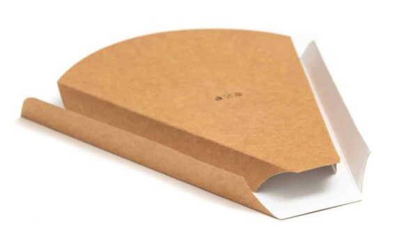 Cutii Pizza & Sosiere - Coltare felie pizza albe 32 cm (250 buc/set)