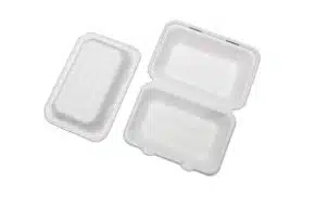 Caserola cu Capac Unica Folosinta, Biodegradabila & Compostabila 23 x 16 cm (50 buc) - imagine 3