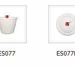Bol Rotund Unica Folosinta Biodegradabil & Compostabil 16 OZ + Capac trestie 50 buc - imagine 2