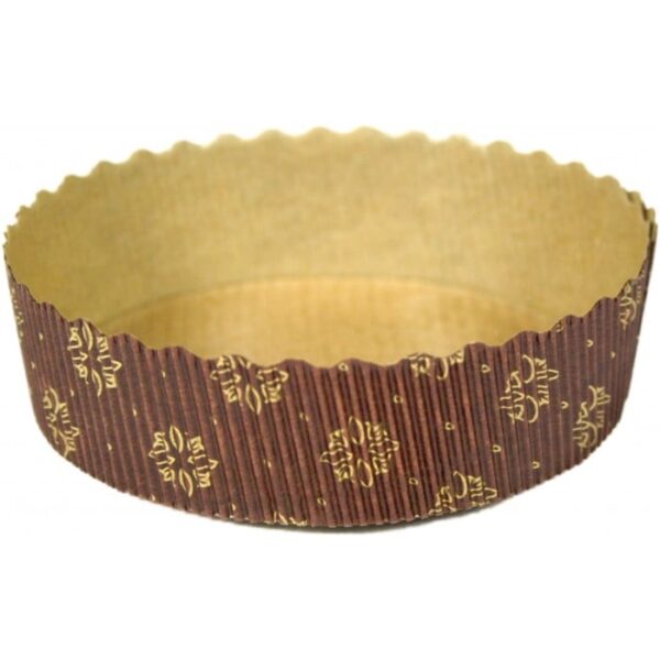 Ambalaje Cofetarie & Pahare Carton - Forma de copt rotunda 200/65 din carton 50 buc/ set