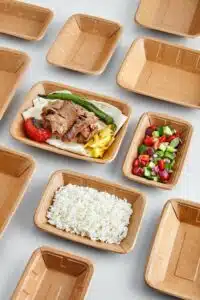 Tavite carton original kraft 20 OZ laminata 50 buc/ set - imagine 3