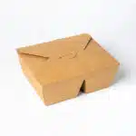 Cutie meniu 4 clapete cu 2 compartimente  165*135mm*h50mm (50 buc / set) - imagine 3