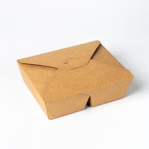 Cutii Meniu - Cutie meniu 4 clapete cu 2 compartimente  165*135mm*h50mm (50 buc / set)