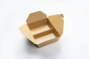 Cutie meniu 4 clapete cu 2 compartimente  165*135mm*h50mm (50 buc / set)