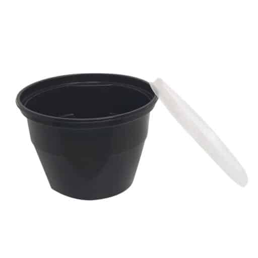 Caserole Meniu / Sushi și Boluri Supa PP - Bol supa PP 560 ml negru (50 buc/ set) 
