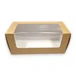 Cutie cozonac natur cu fereastra 320X140X150MM 25 buc/ set