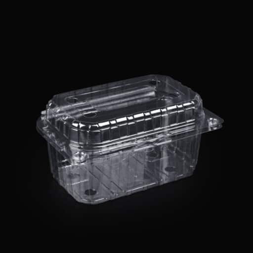 Pungi in Rola Biodegradabile si Compostabile EN13432 & Caserole Legume Fructe - CASEROLE FRUCTE 250 GR CAPAC ATASAT L-011 LIMERA  146.5 x 196.4 x 73 sunt 800 BUC / SET /BAX