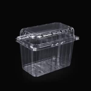Pungi Biodegradabile - CASEROLA FRUCTE LIMERA 1000 GR CAPAC ATASAT L-016 239.7 x 188.5 x 132 sunt 400 BUC/ SET/ BAX